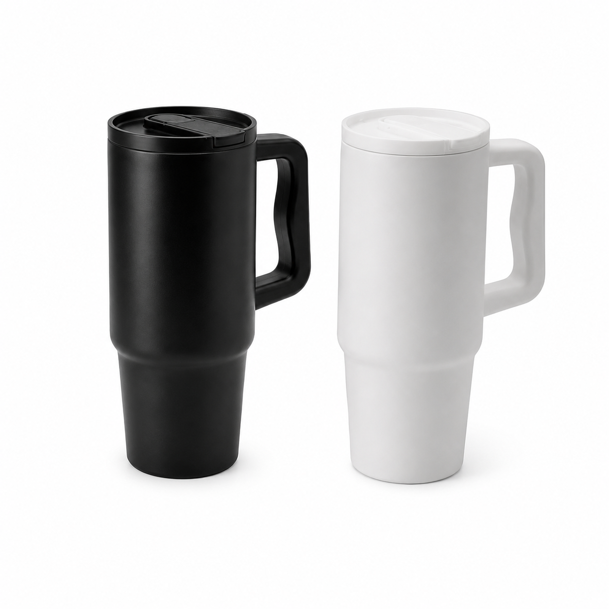 WELLZ Recycled Stainless Steel Tumbler with Straw Lid by Hans Larsen