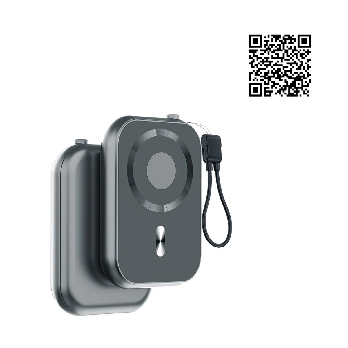 10000mAh MagSafe power bank with 37.5W fast charging