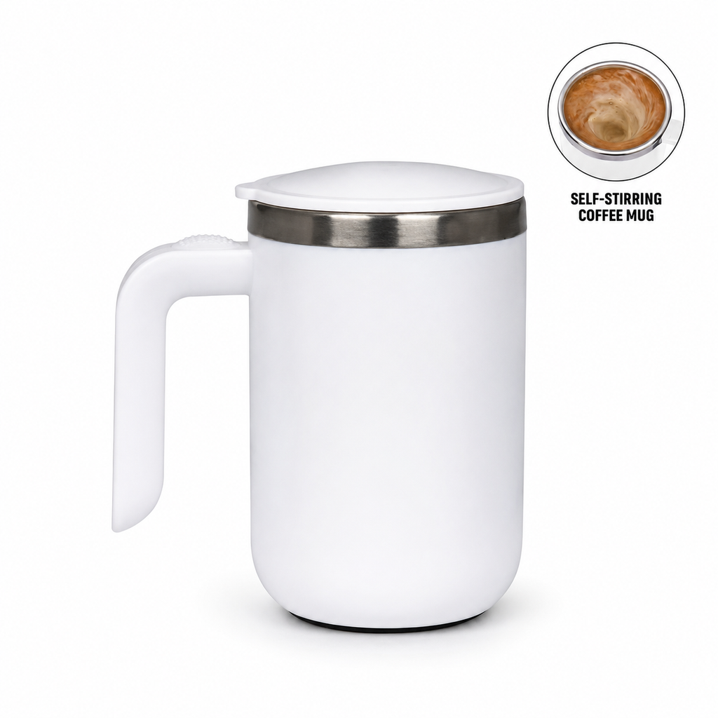 Auto-Stirring Coffee Mug by Hans Larsen