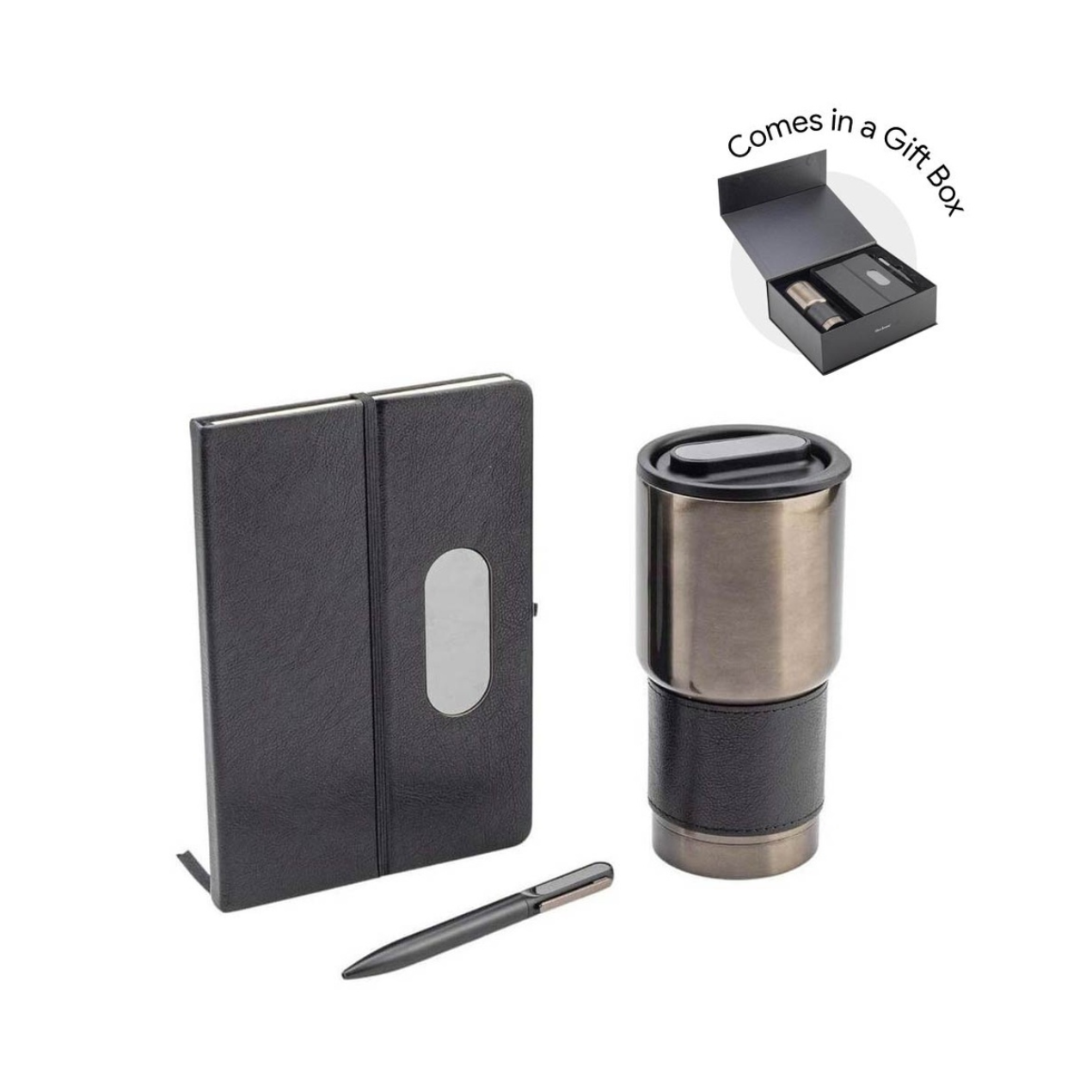 Premium Gift Set of Tumbler, Notebook and Pen (Hans Larsen)
