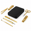 WELLZ Premium 7-Piece Gold Plated Manicure Set
