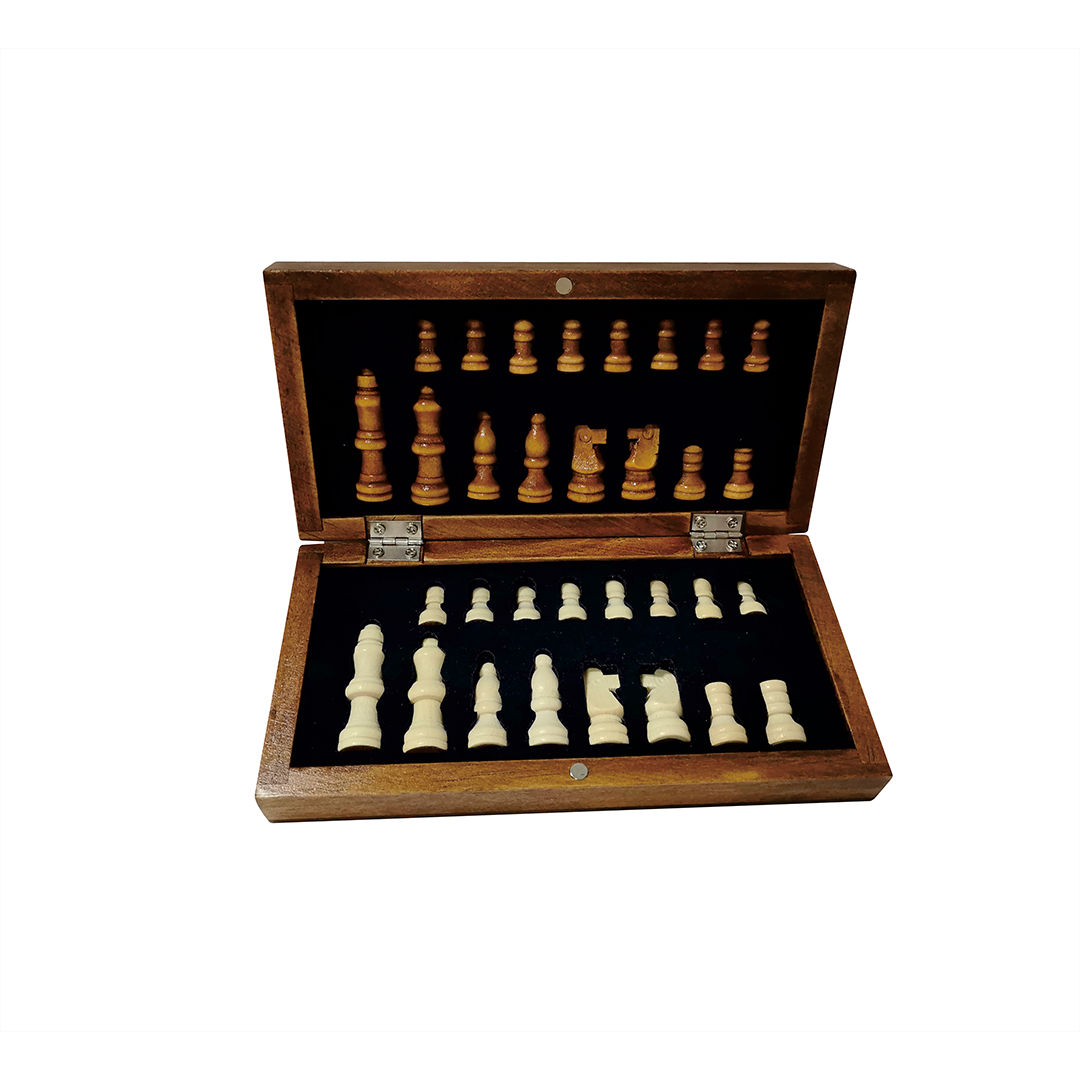 Portable Wooden Chess Board