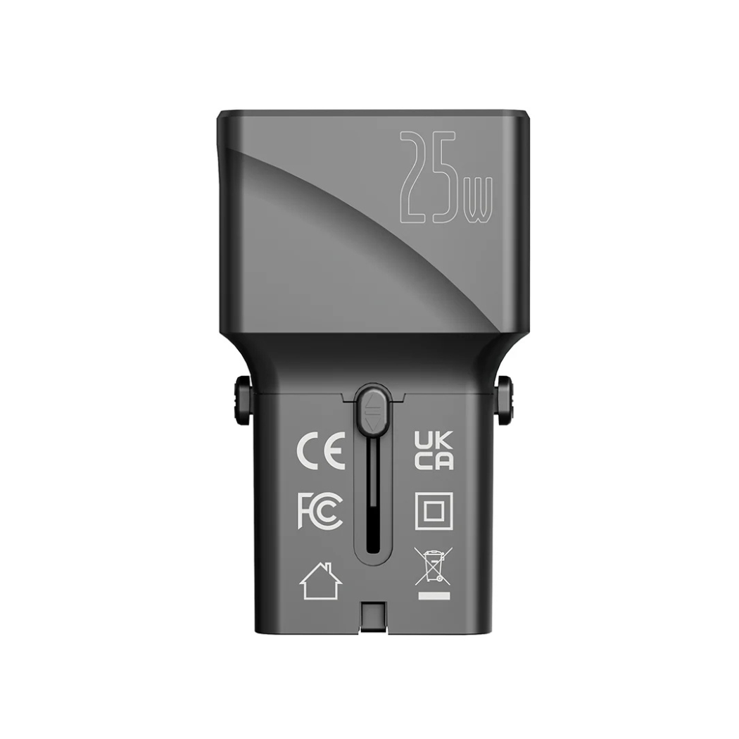 25W Multifunctional Travel Adaptor