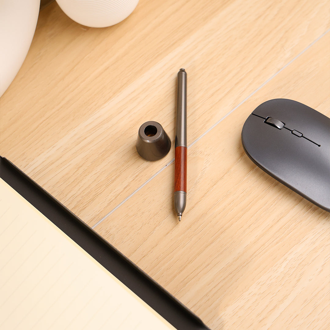 Luxurious Red Wood Ballpoint Pen