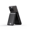 5000mAh Wallet Power Bank Wireless with Built-In Cable and Phone Stand