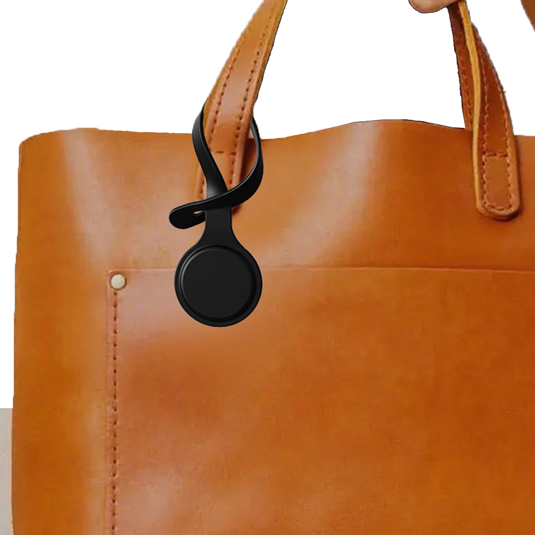 Recycled PU Key Organizer with Dual Findy (Apple FindMy & Google Hub)