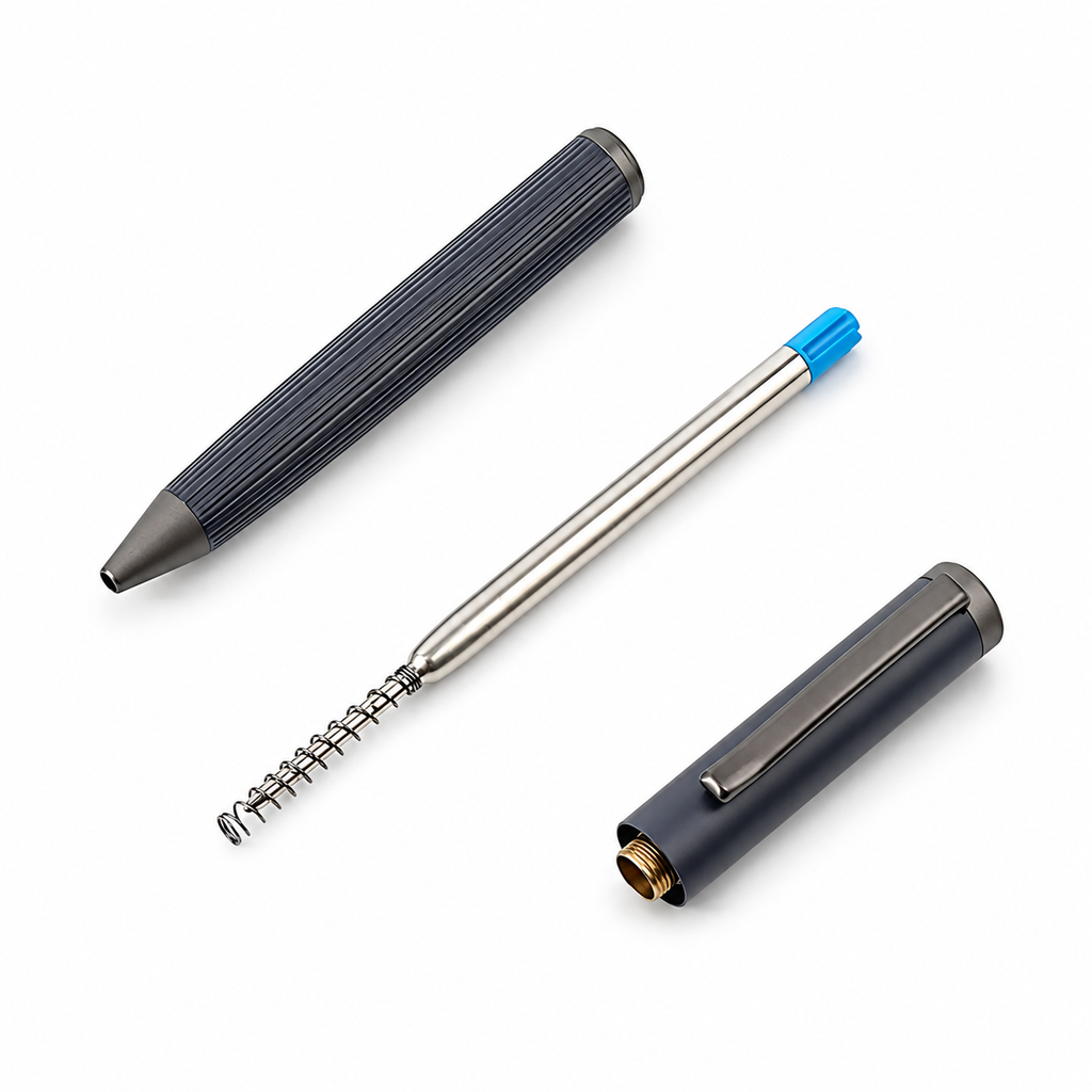 Premium SS & Copper Metal Pen Bundle (4 Pieces)