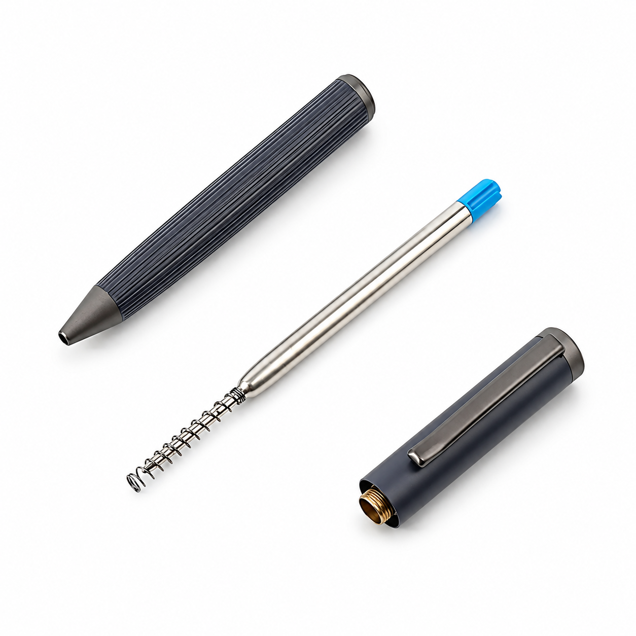 Premium SS & Copper Metal Pen Bundle (4 Pieces)