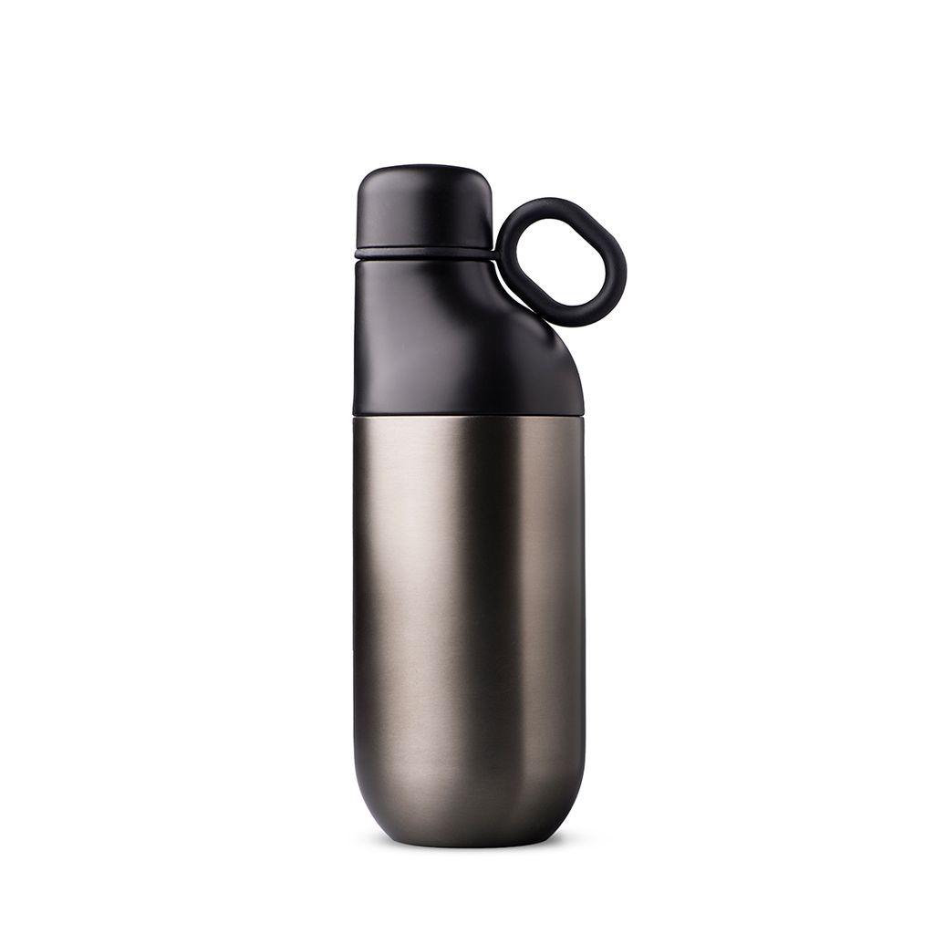 Recycled Stainless Steel 2-in-1 Hydration Set (500 ml Bottle and 330 ml Tumbler)
