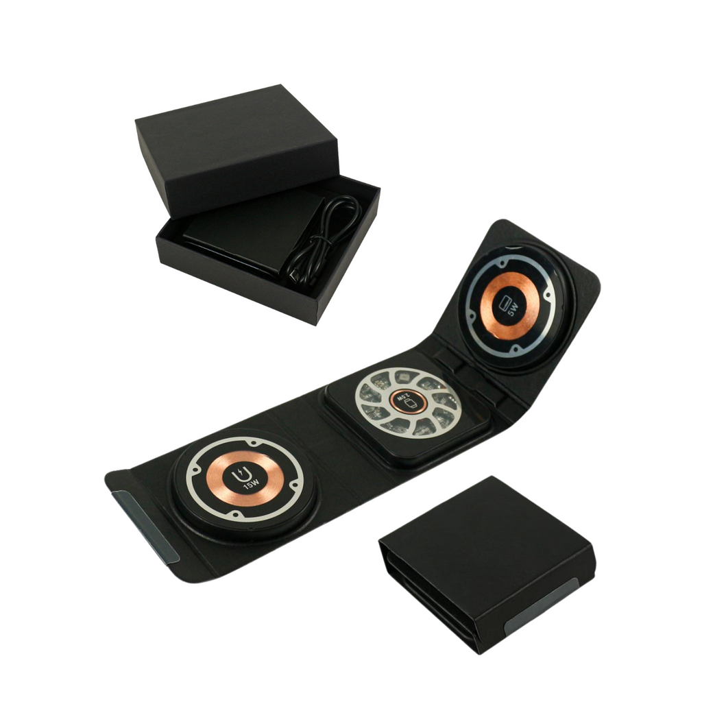 3-in-1 Wireless Multi-Charging Station (Mobile, iWatch and Earbuds)