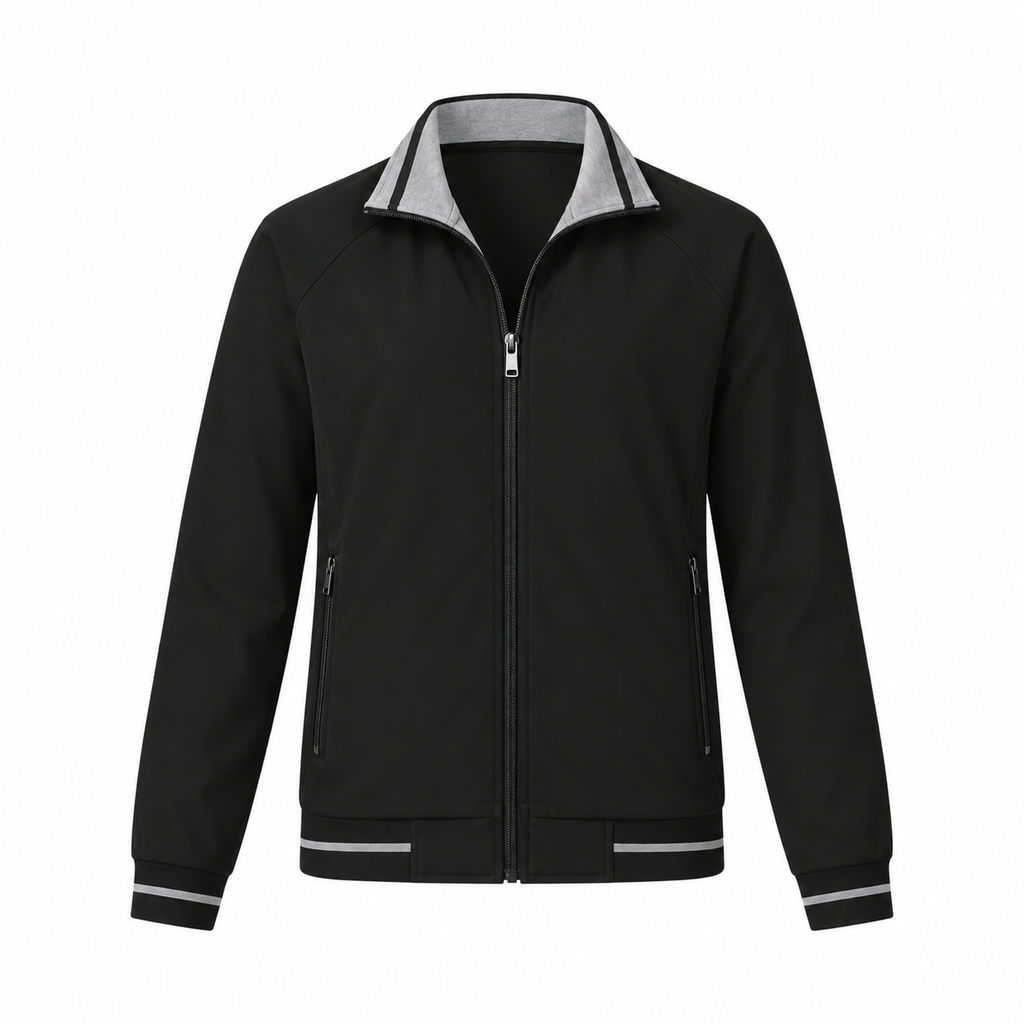 SANTHOME Women’s Lightweight Reversible Bomber Jacket – Waterproof Varsity Windbreaker