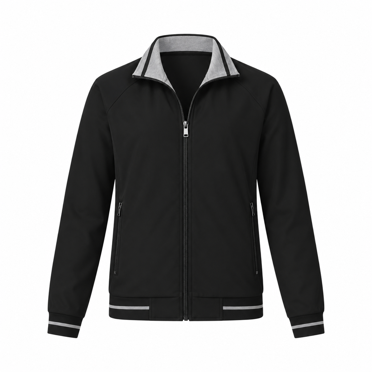 SANTHOME Women’s Lightweight Reversible Bomber Jacket – Waterproof Varsity Windbreaker