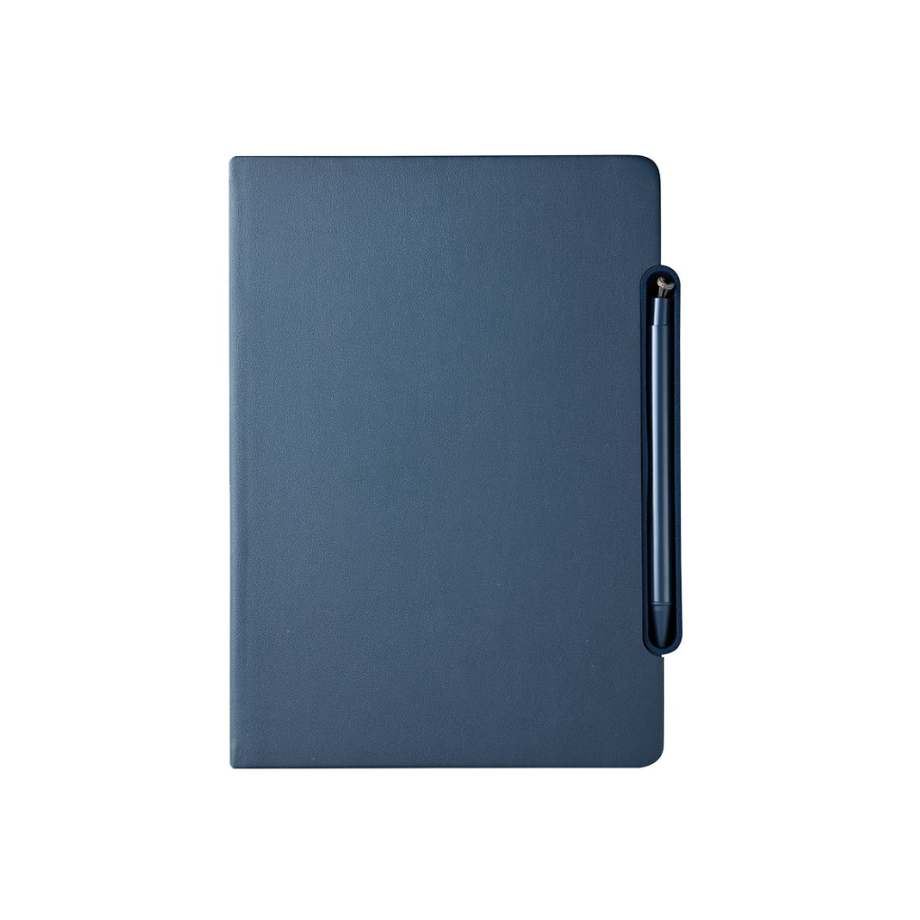 A5 Recycled 96 Sheets Notebook with Magnetic Phone Stand & Ruler