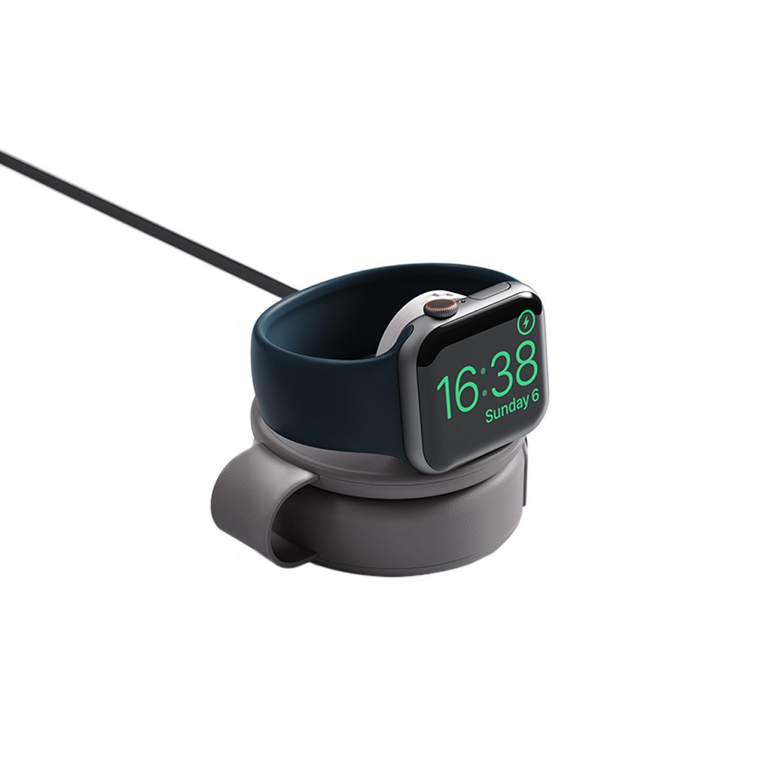 15W Wireless Charger with Retractable Cable