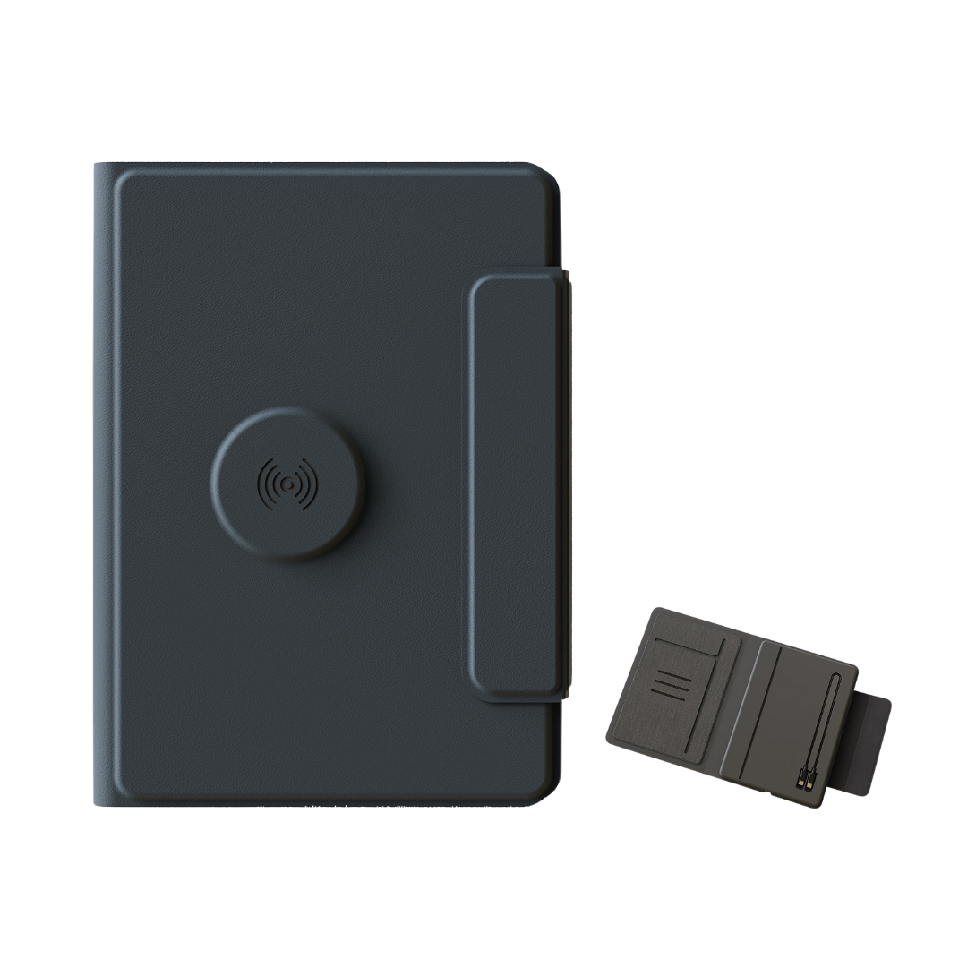 5000mAh wireless power bank organizer for corporate gifts in UAE by Wellz