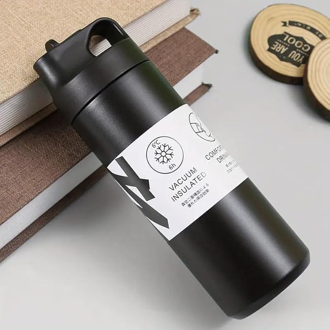 Double Wall Bottle With Sipper – 500ml