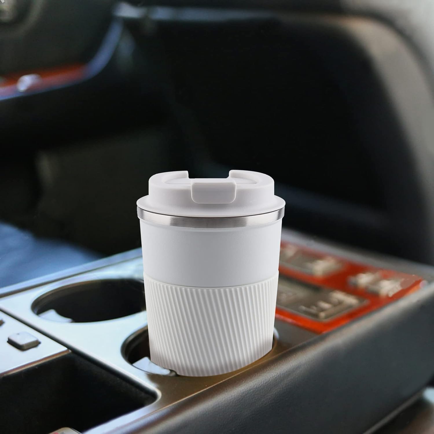 Coffee Mug with Silicone Grip 380ml