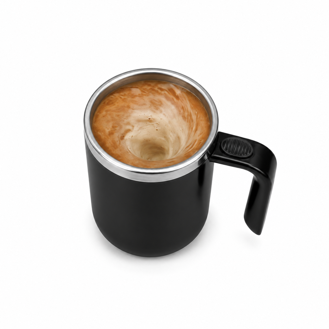 Auto-Stirring Coffee Mug by Hans Larsen