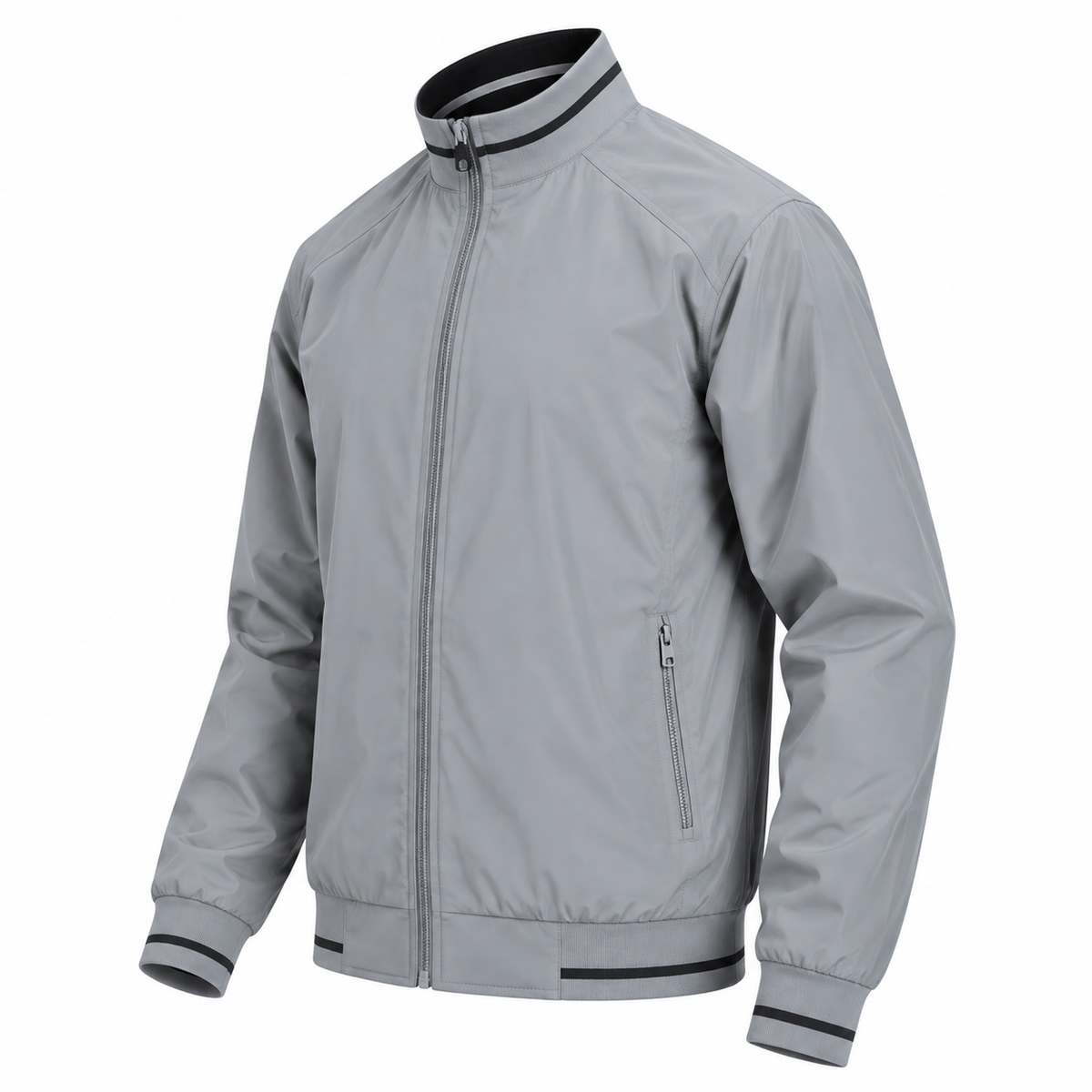 Men’s Lightweight Reversible Bomber Windbreaker Jacket