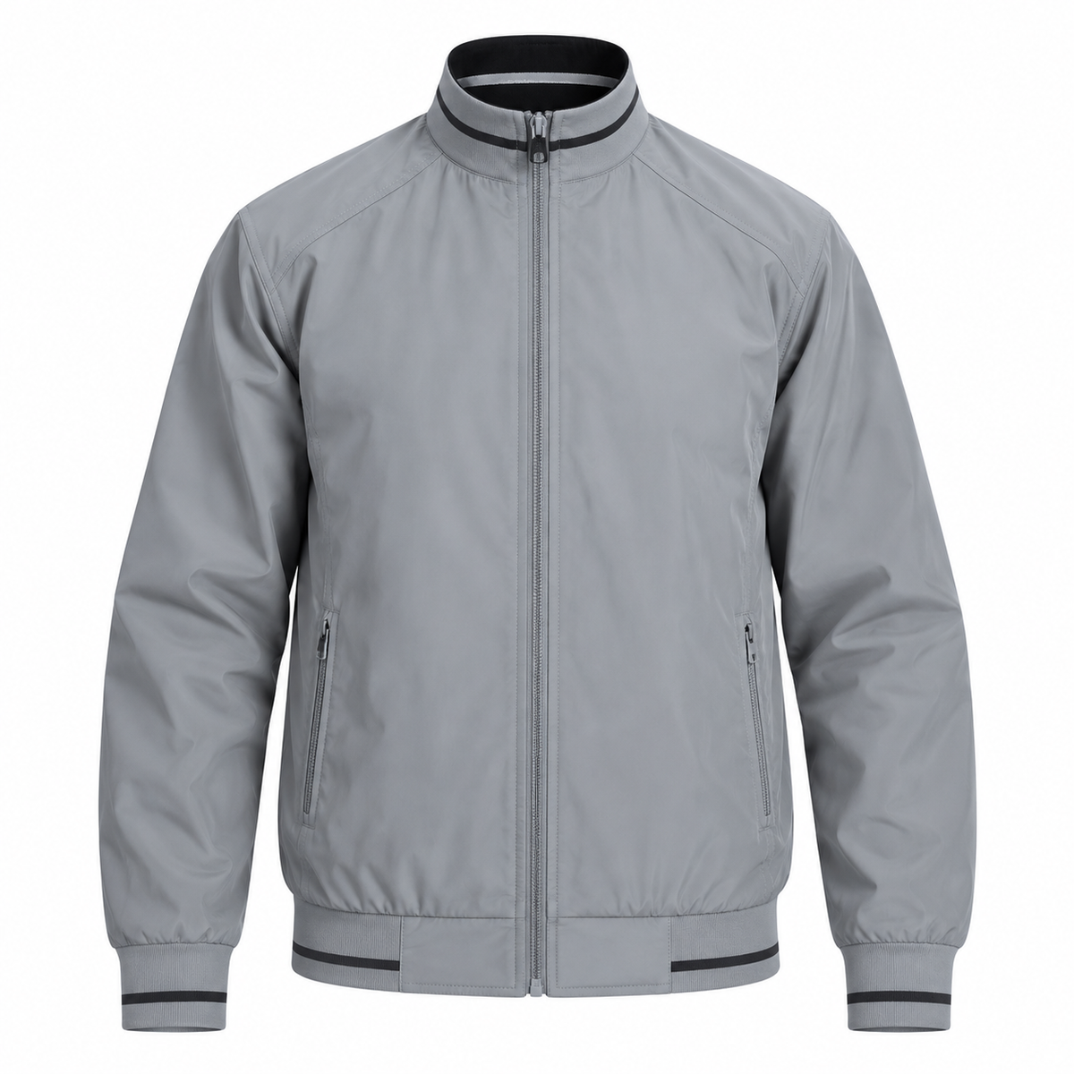 Men’s Lightweight Reversible Bomber Windbreaker Jacket