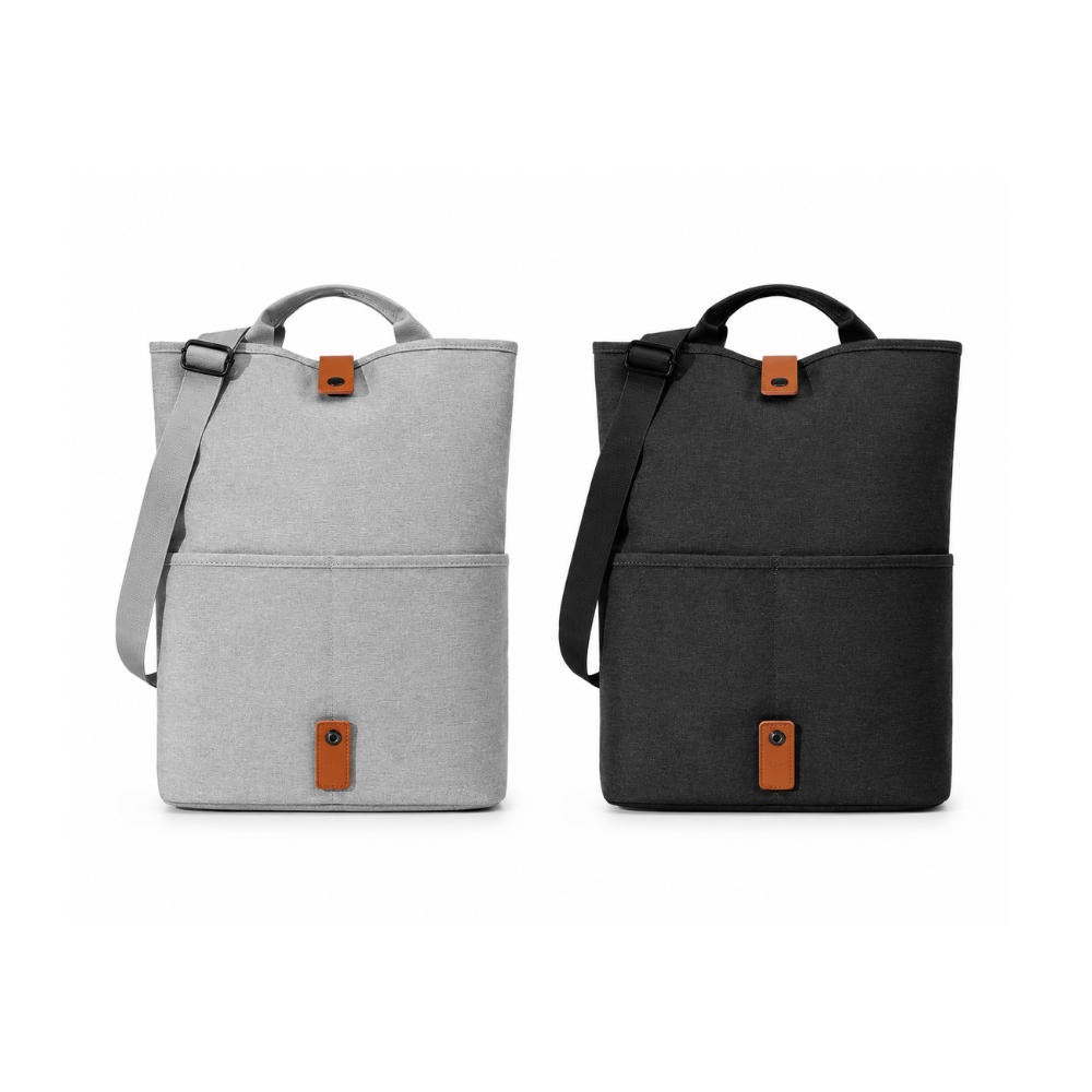 2-in-1 Messenger & Tote Bag by Santhome