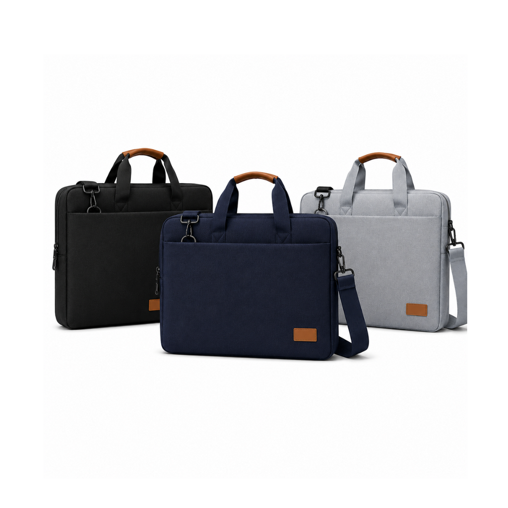 Premium 15-Inch Laptop Briefcase by Santhome