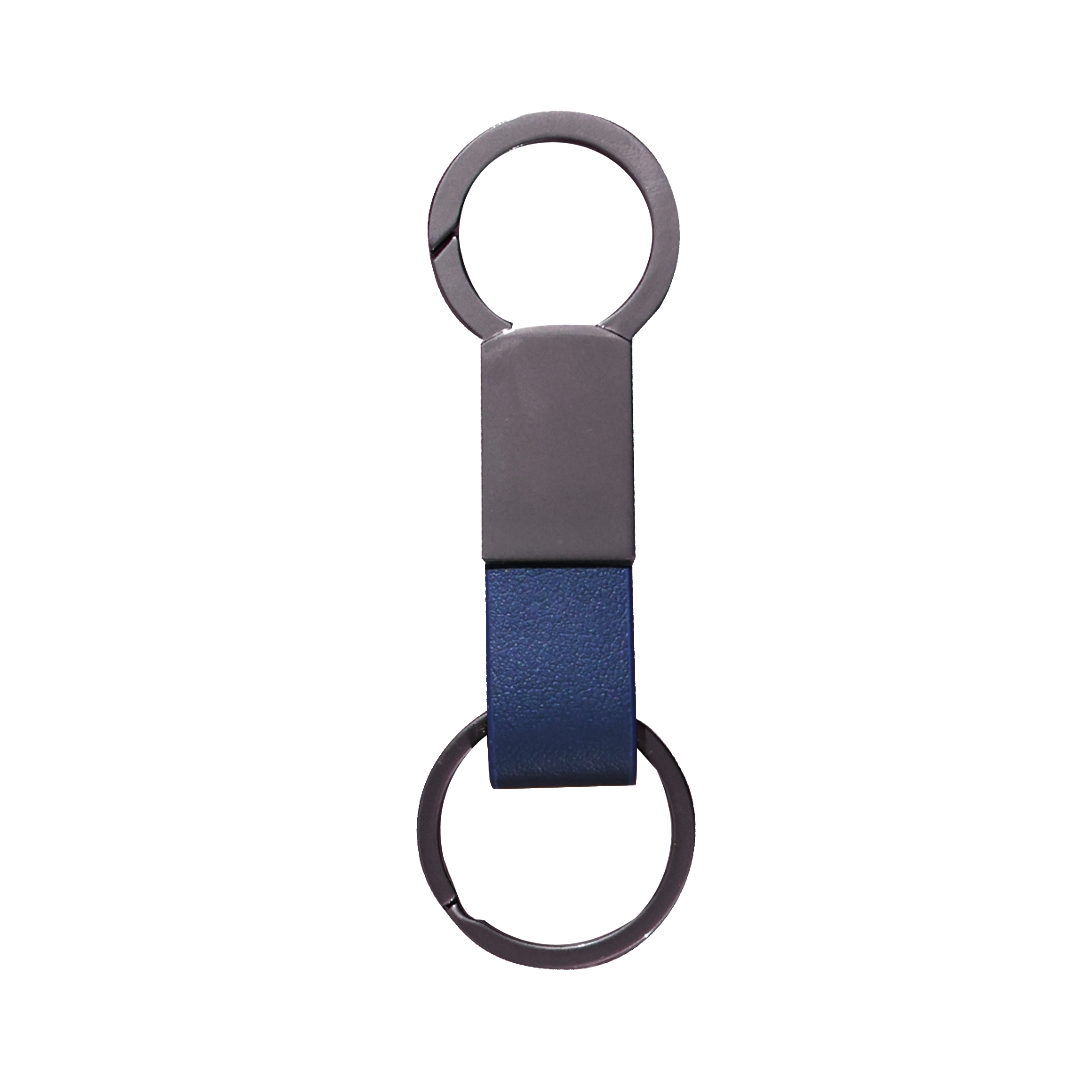PU Leather & Metal Keychain