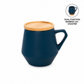 WELLZ Ceramic Mug with Bamboo Lid (eco-neutral)