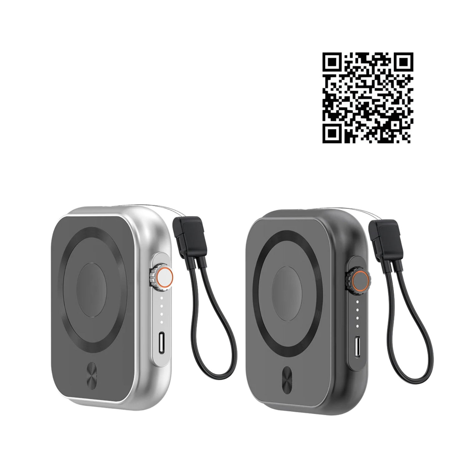 5000mAh Power Bank with 20W Type -C Output Wireless Charger