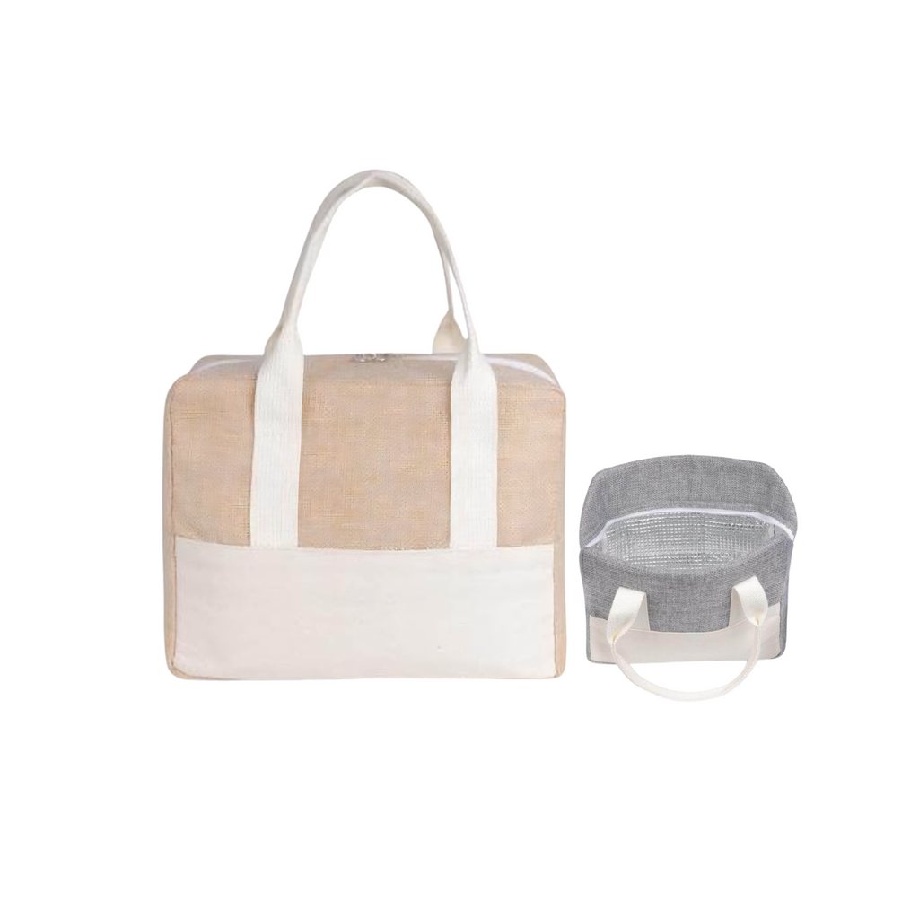 eco-neutral Jute Cooler Bag