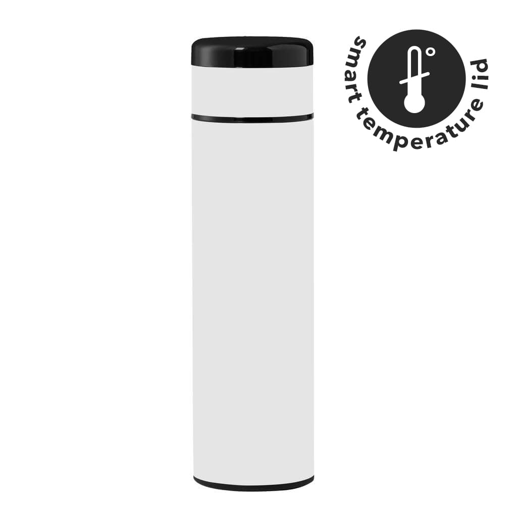 Giftology Double Walled Insulated Flask With Temperature Lid 450ml