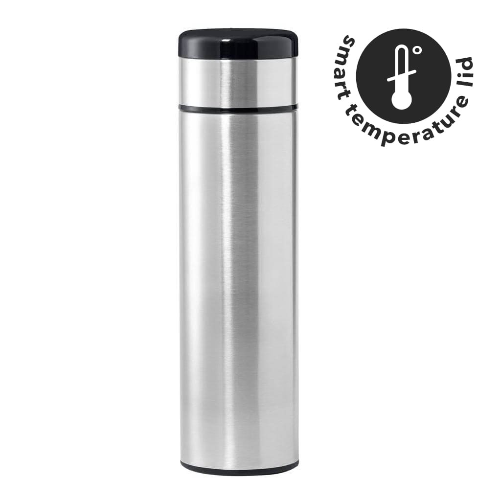 Giftology Double Walled Insulated Flask With Temperature Lid 450ml