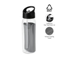 WELLZ RPET Cooling Towel in RPET Bottle 800 ml by Giftology