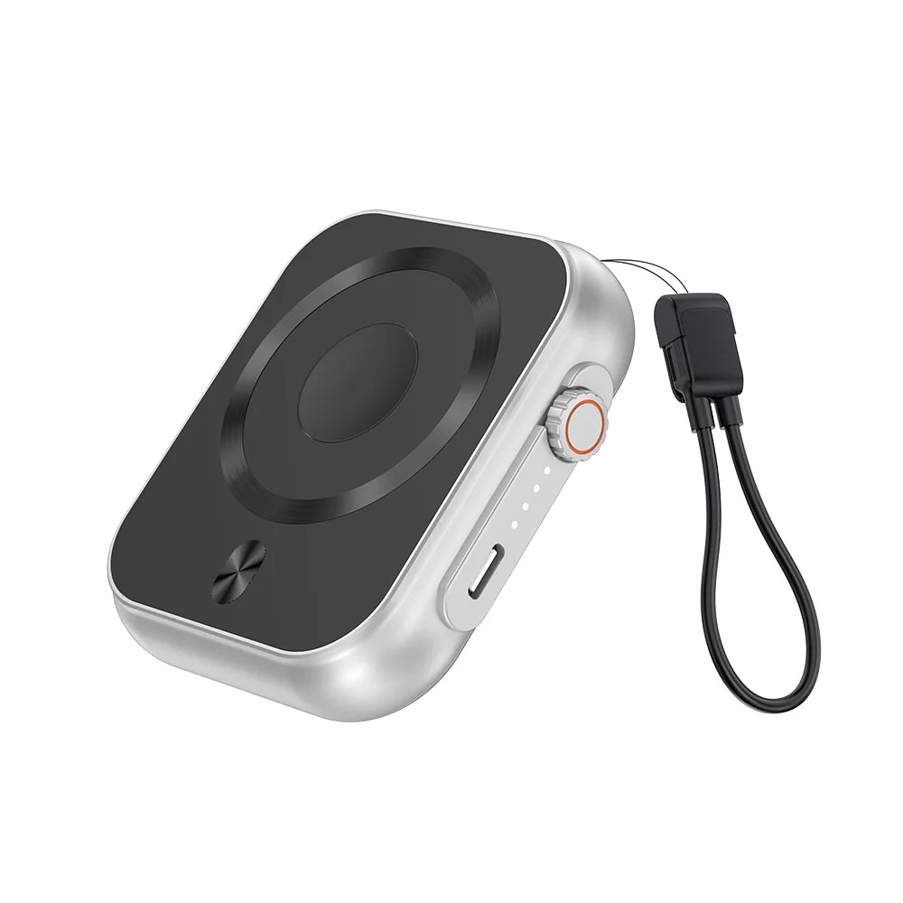 5000mAh Power Bank with 20W Type -C Output Wireless Charger