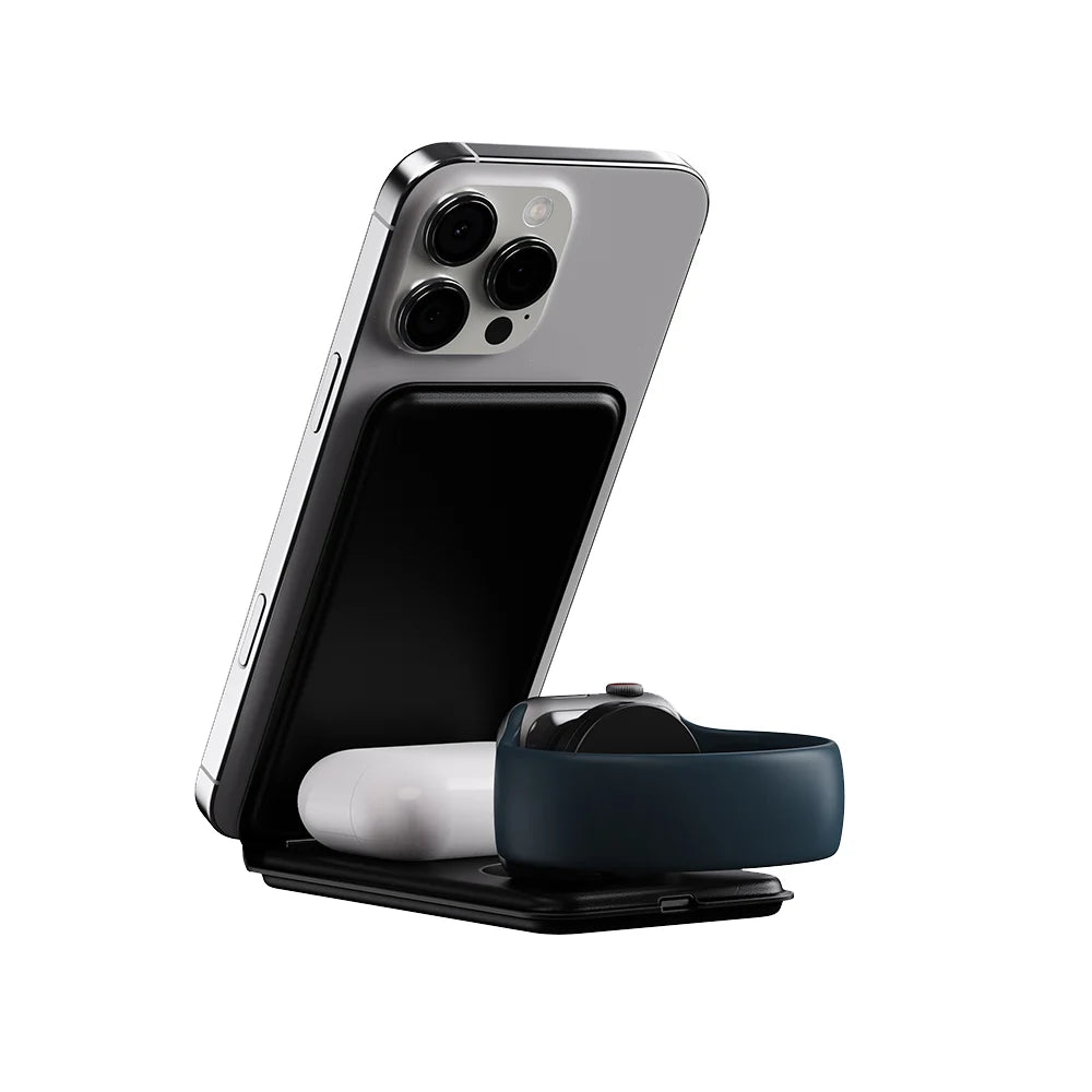 15W Foldable 3 in 1 Wireless Charger