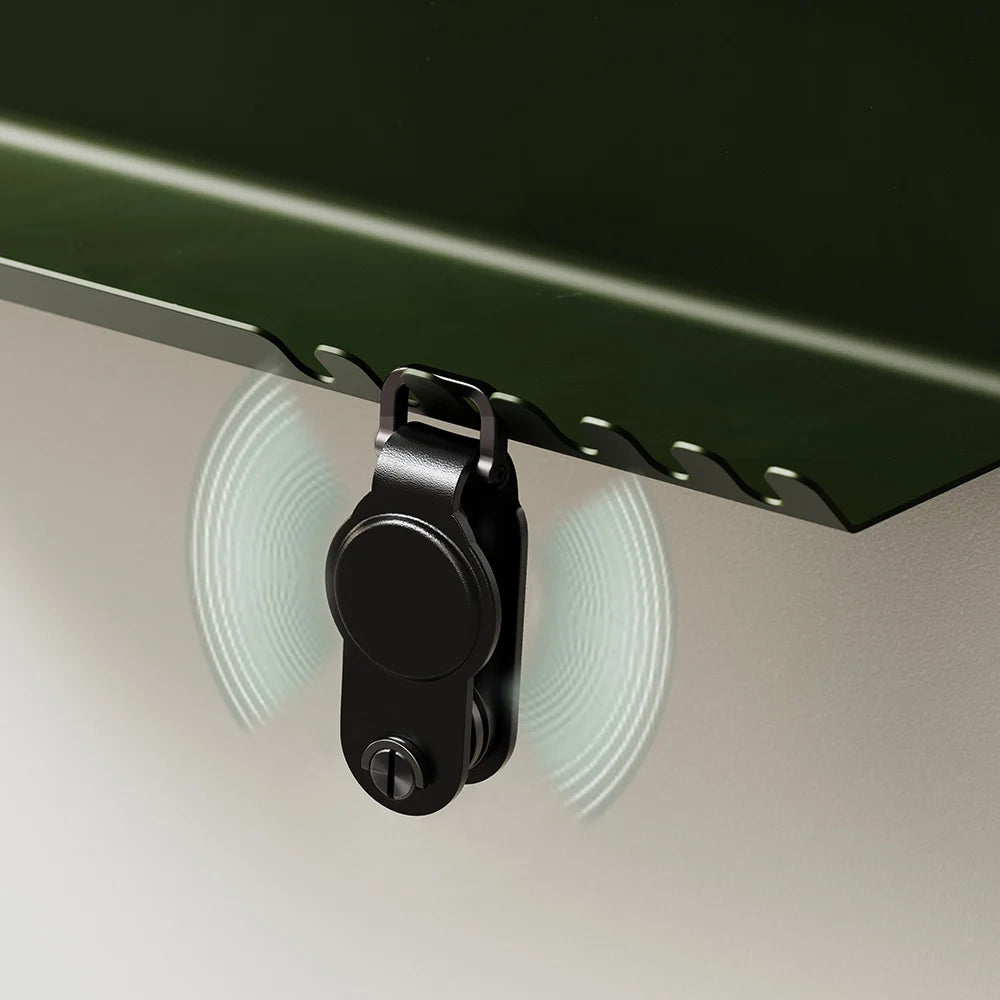 Recycled PU Key Organizer with Dual Findy