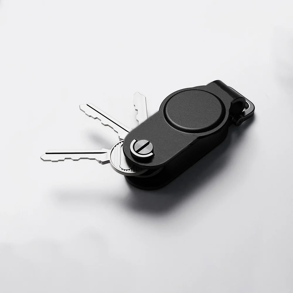 Recycled PU Key Organizer with Dual Findy