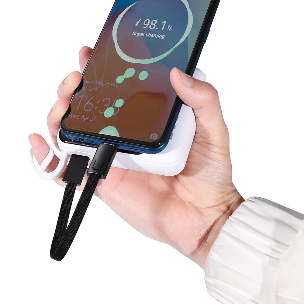 60W Fast Charging USB C to C Cable with Keychain