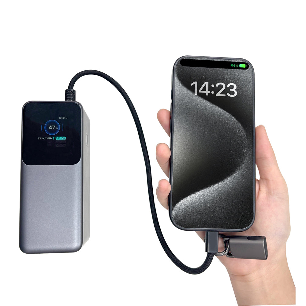 60W Fast Charging Cable & Keychain