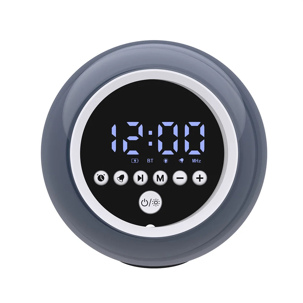 Multifunctional Bluetooth Speaker, Alarm Clock and Phone Stand