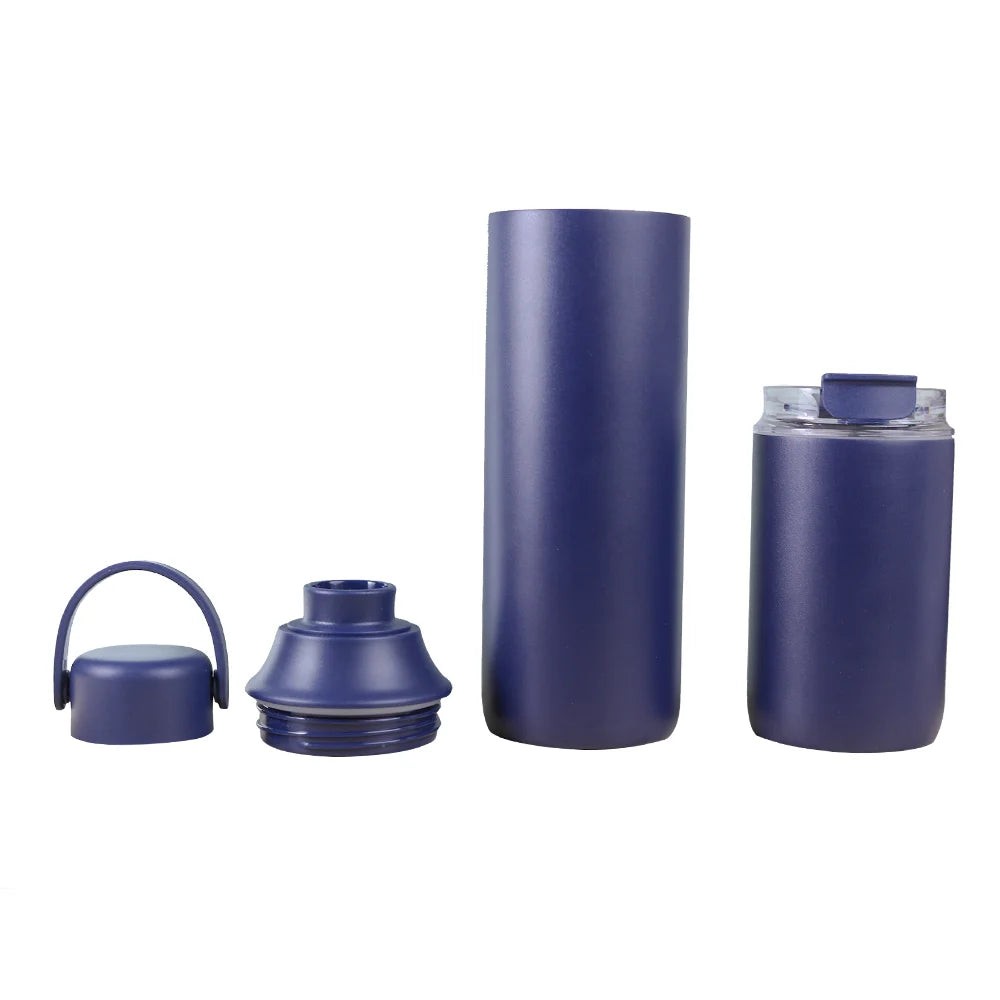 Premium Powder-Coated DW, SS Cups (600ml & 300ml)