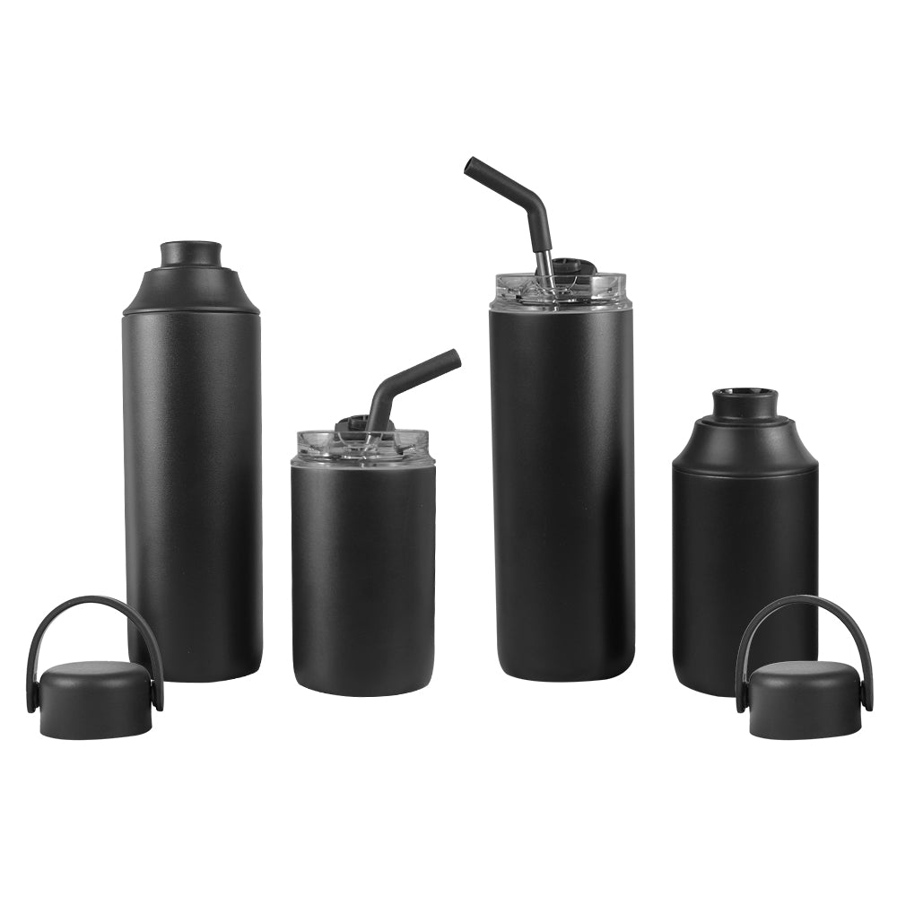 Premium Powder-Coated DW, SS Cups (600ml & 300ml)