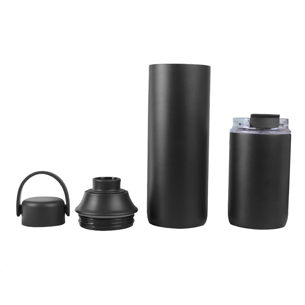 Premium Powder-Coated DW, SS Cups (600ml & 300ml)