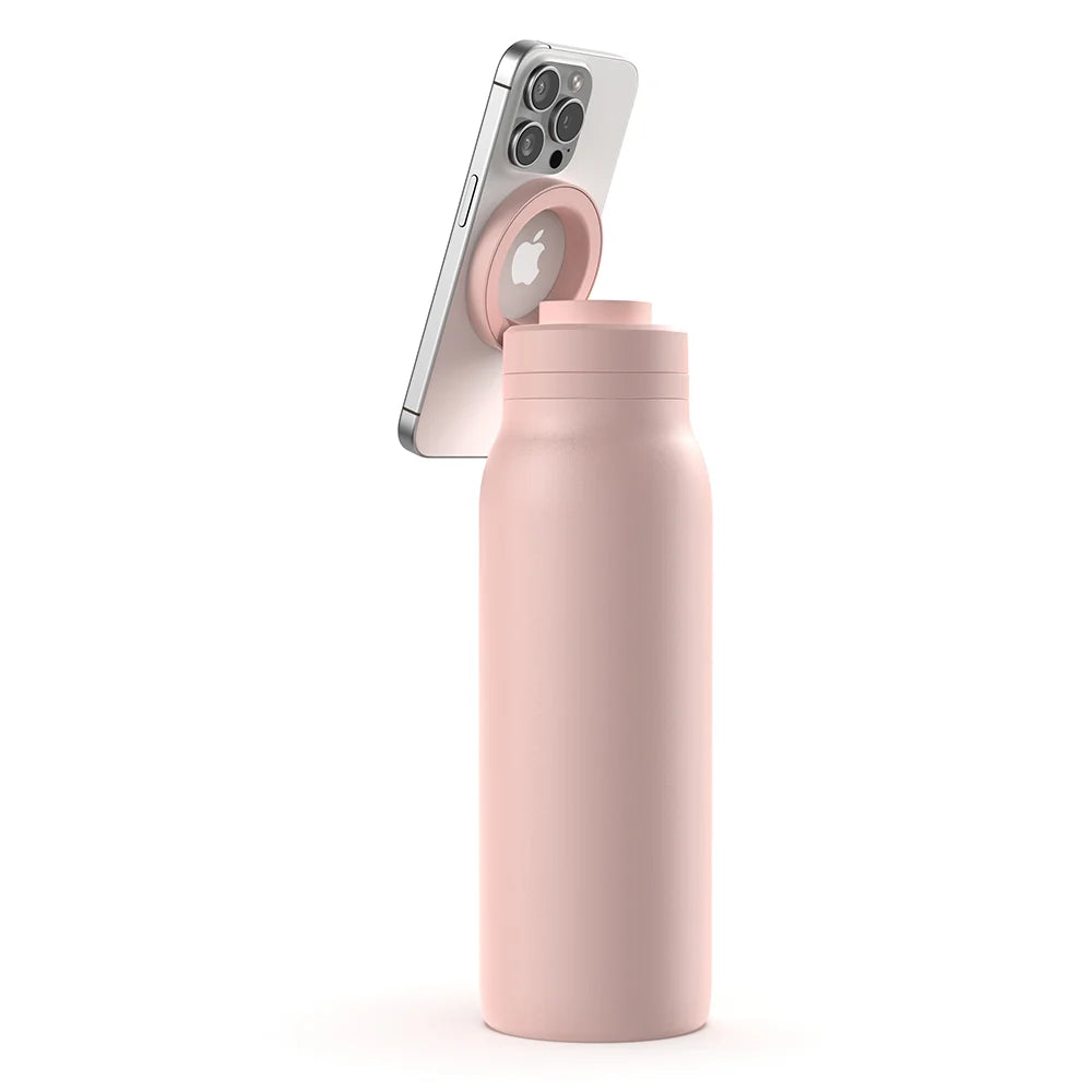 Eco-Friendly SS Water Bottle with MagSafe Phone Holder