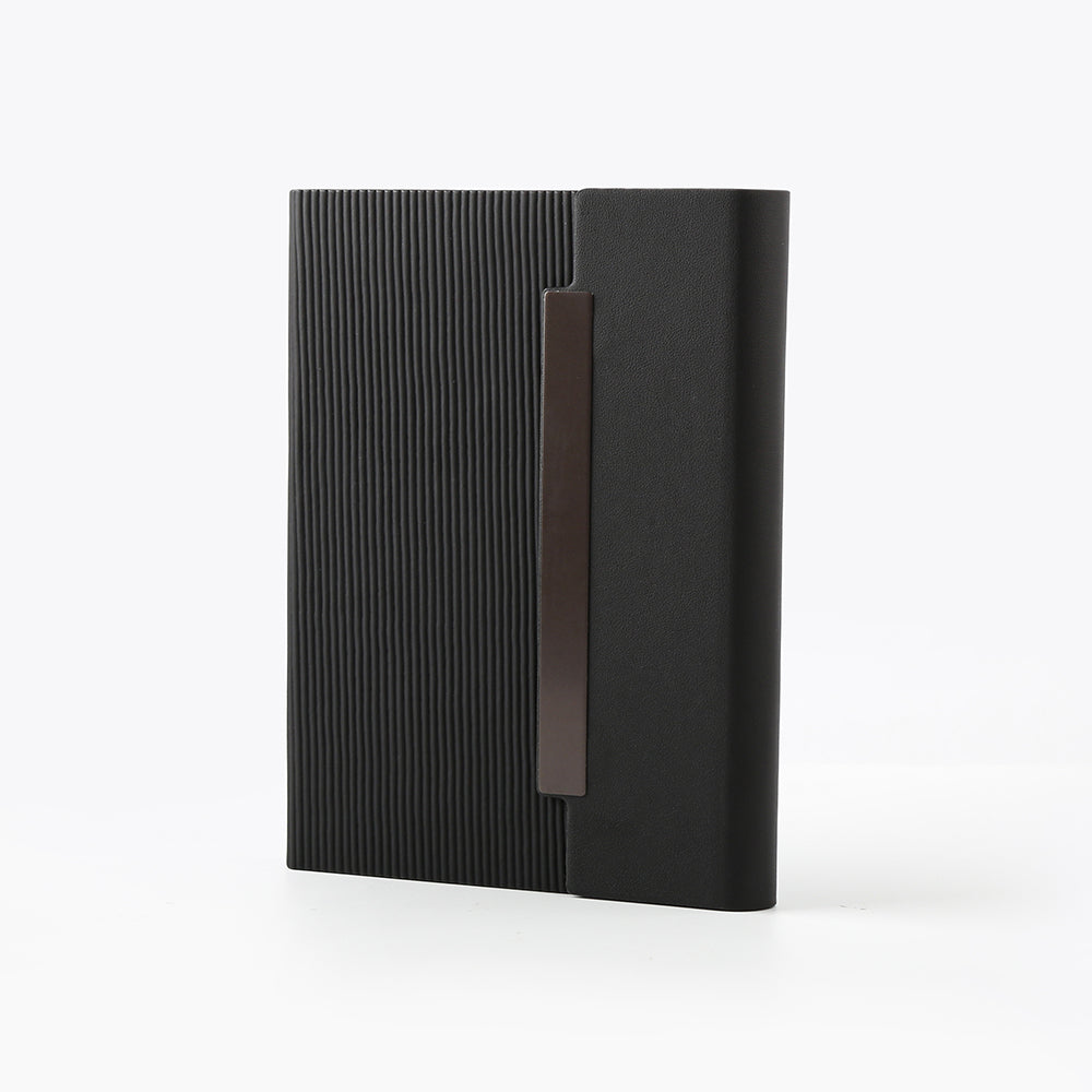 Premium Gift Set with 600ml Vacuum Bottle, PU Notebook & Metal Pen