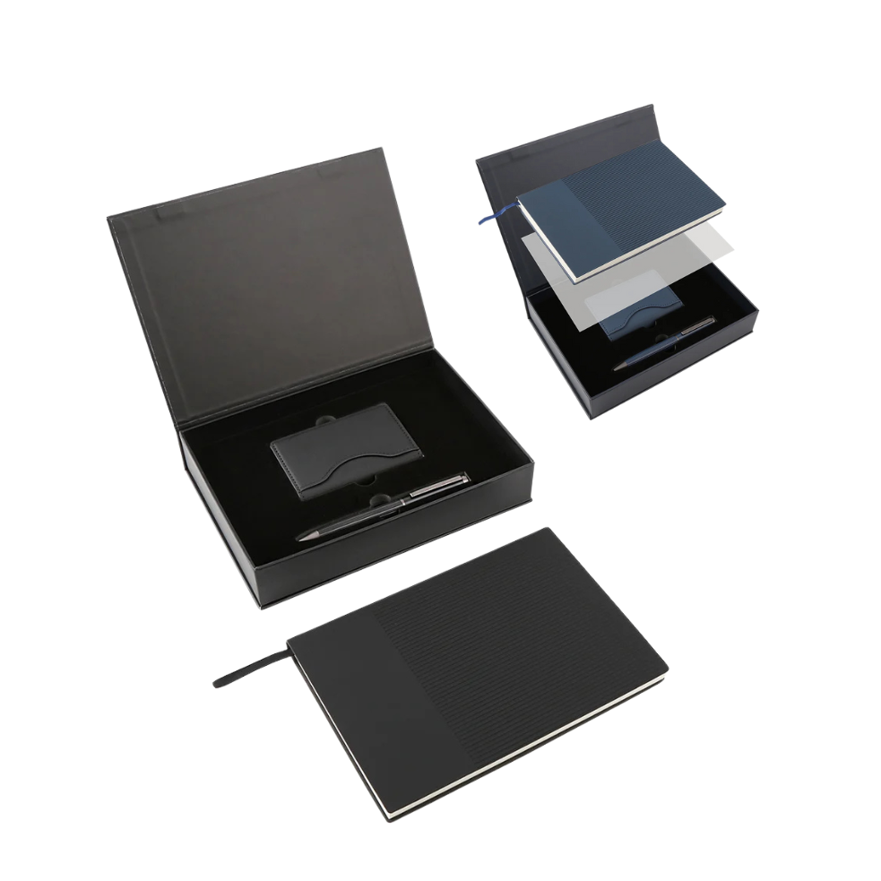 Executive gift set with premium drinkware