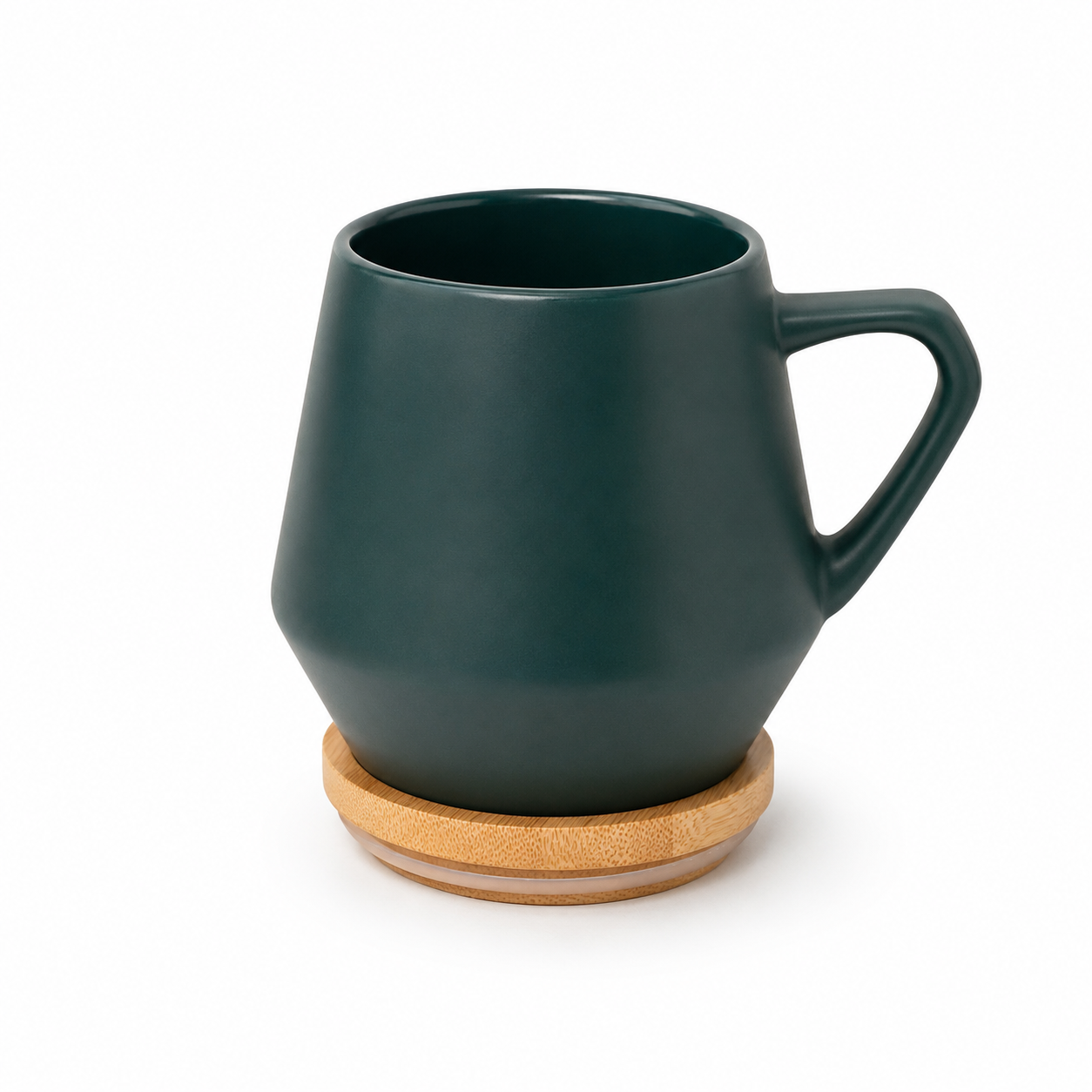 WELLZ Ceramic Mug with Bamboo Lid (eco-neutral)