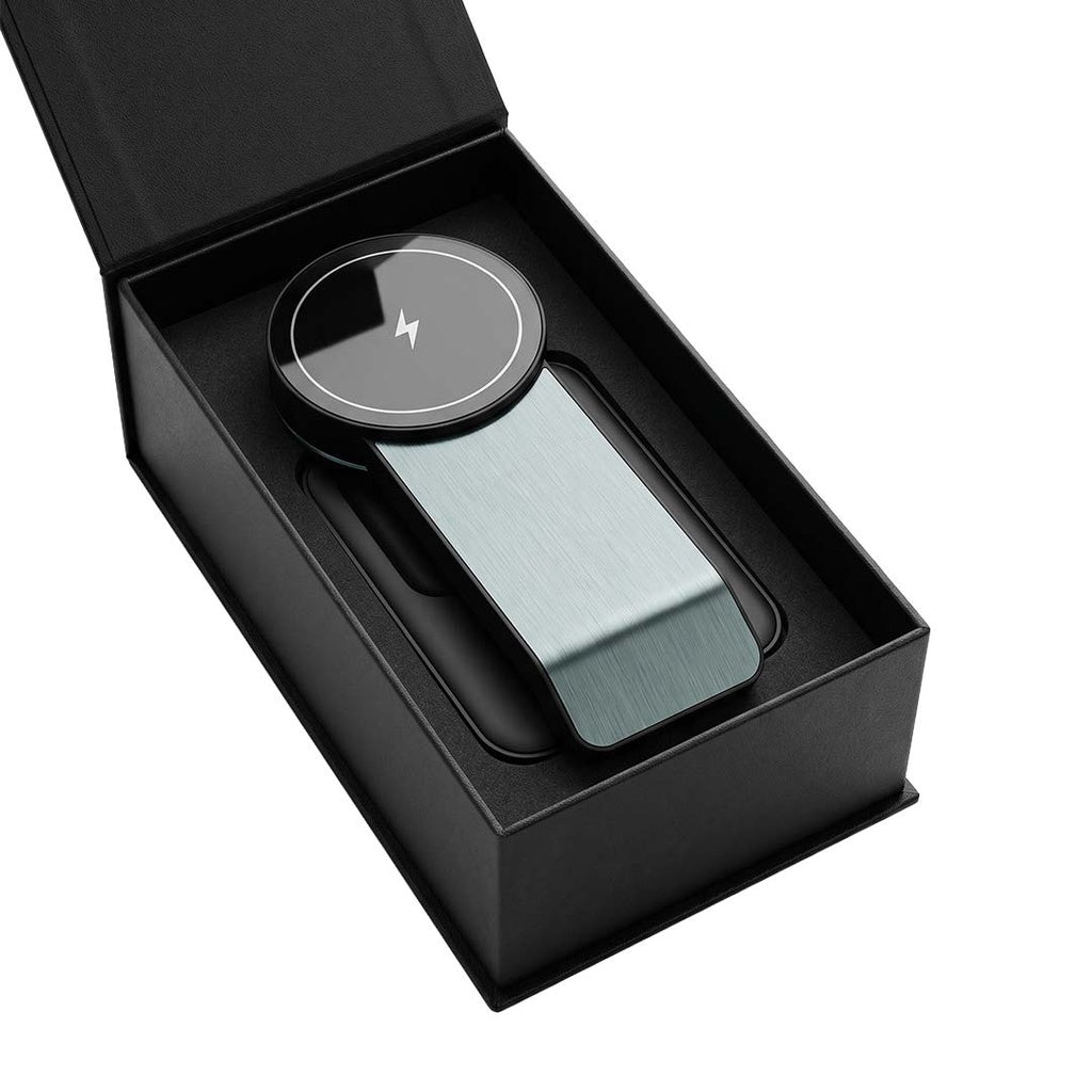 3 in 1 Wireless Fast Charging Station with Ambient Light by Memorii