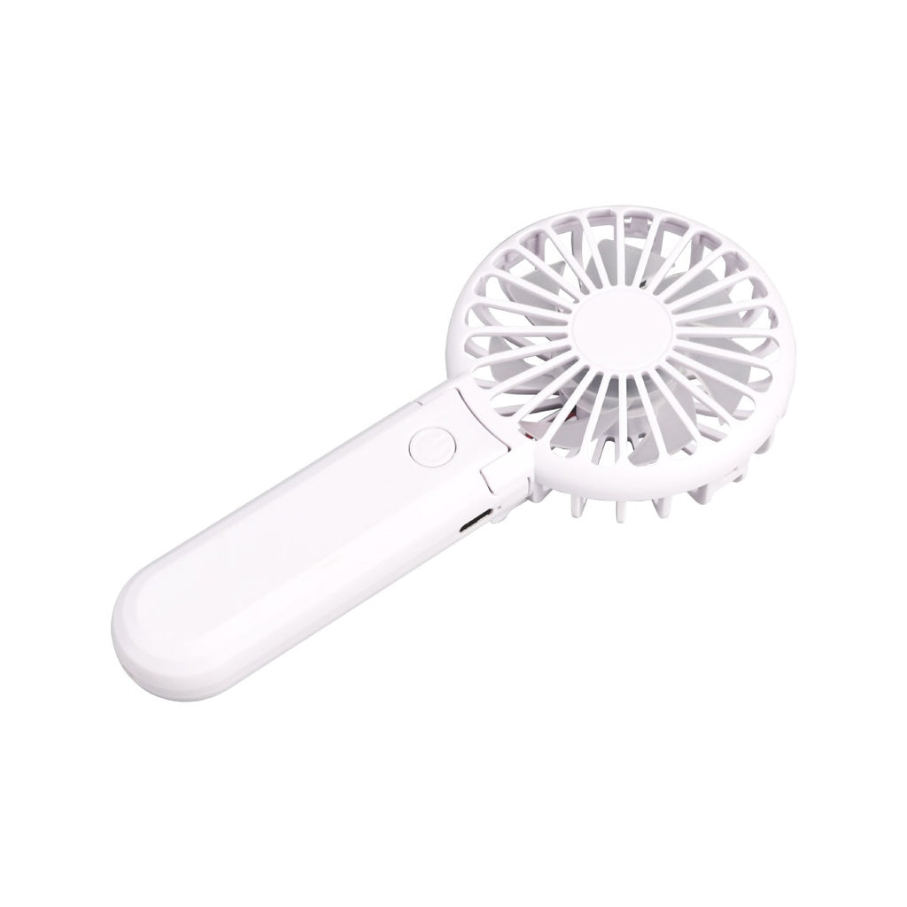 Rechargeable Handheld Fan with Foldable Desk Stand