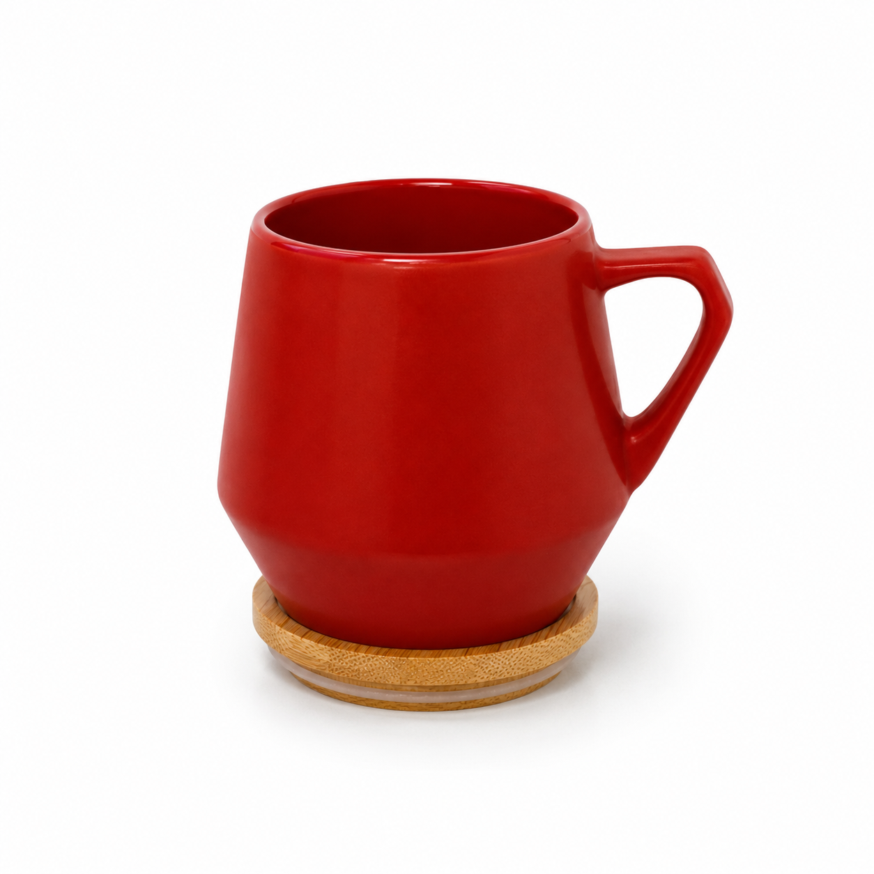 WELLZ Ceramic Mug with Bamboo Lid (eco-neutral)